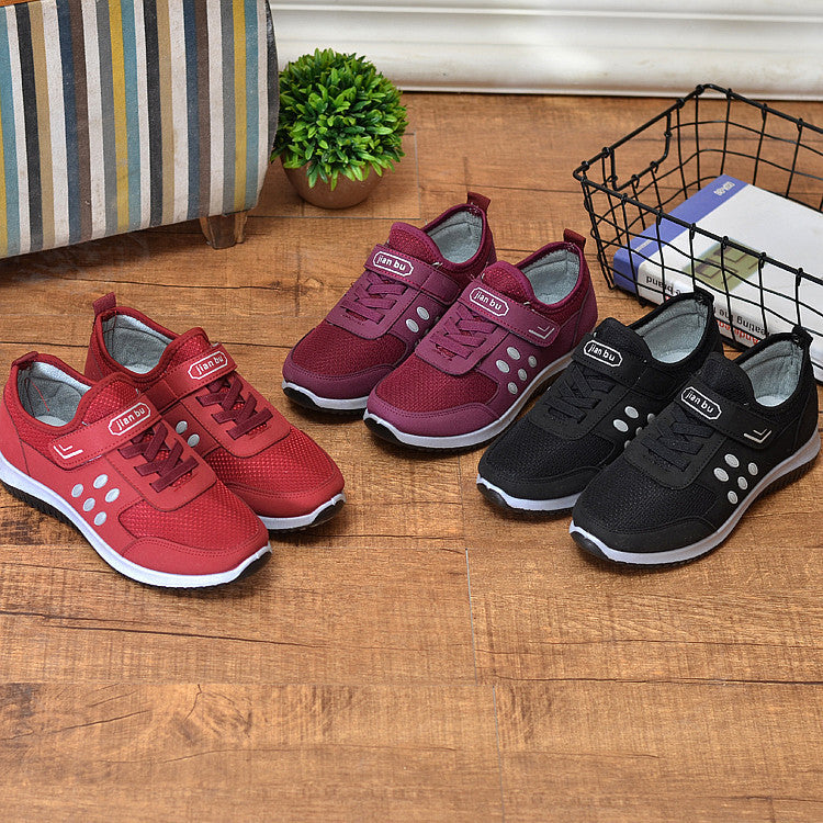 Running Shoes Women's Non-Slip Breathable Spring And Summer Soft-Soled Sports Shoes