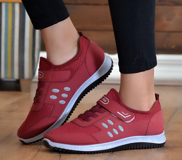Running Shoes Women's Non-Slip Breathable Spring And Summer Soft-Soled Sports Shoes