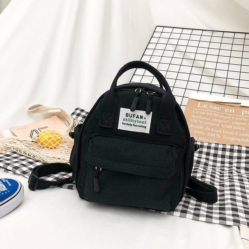 Canvas shoulder messenger small bag