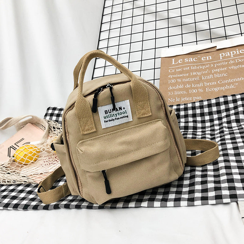 Canvas shoulder messenger small bag