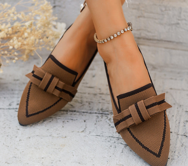 Casual And Comfortable Beautiful Bowknot Popular Element Shoes
