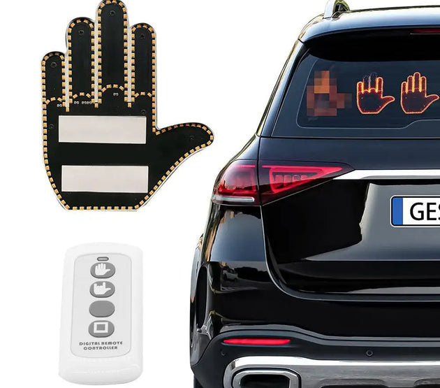 Hand Gesture Car Light
