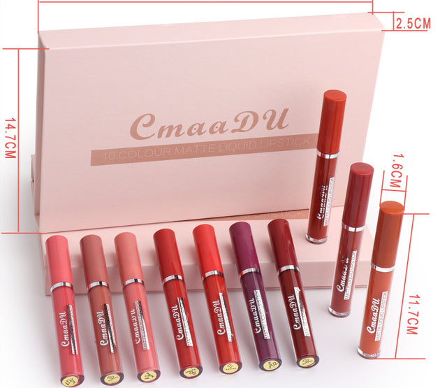 Women's Non-stick Cup Waterproof Matte Lipstick